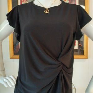 HAUTE MONDE Black Fun Top